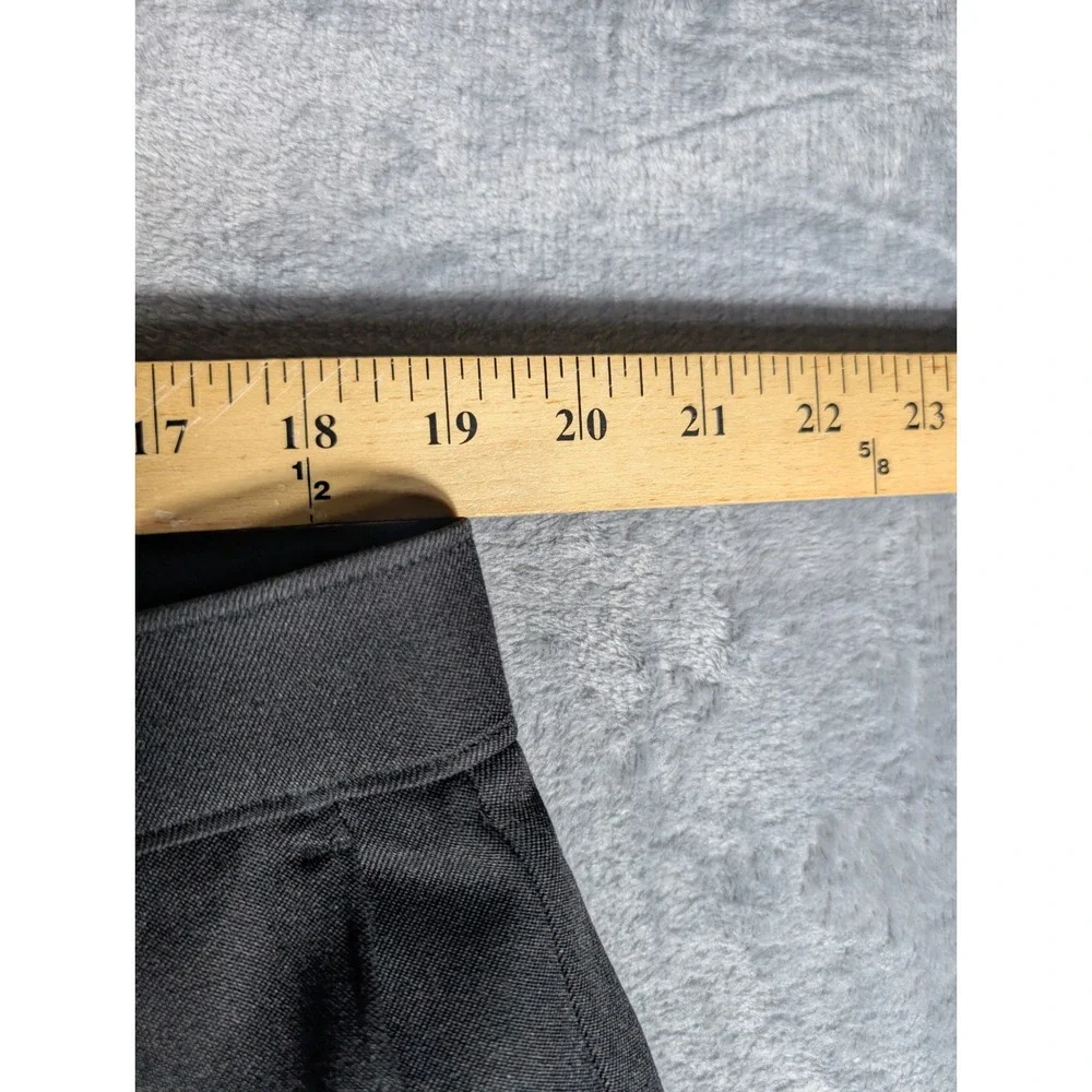 Wyndham Pointe Men's Black Flat Front Dress Pants 40x30 Straight Leg Workwear